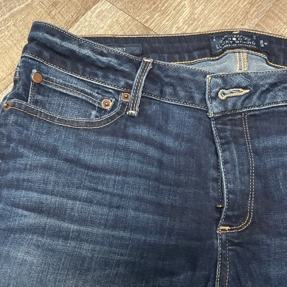 Lucky‎ Brand Lolita Boot Dark Wash Jeans Womens 10/30 R Bootcut Stretch Denim